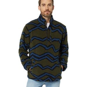 Billabong Boundary Half-Zip Mock Neck Fleece Pullover